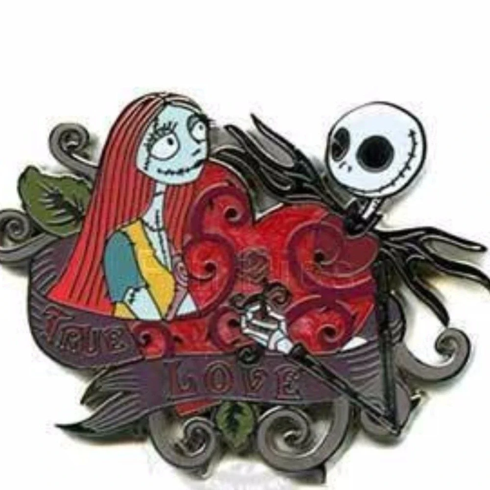 NIGHTMARE RARE DISNEY JACK SALLY‎ NBC Prototype PREPRODUCTION LE Pin 00058 PP